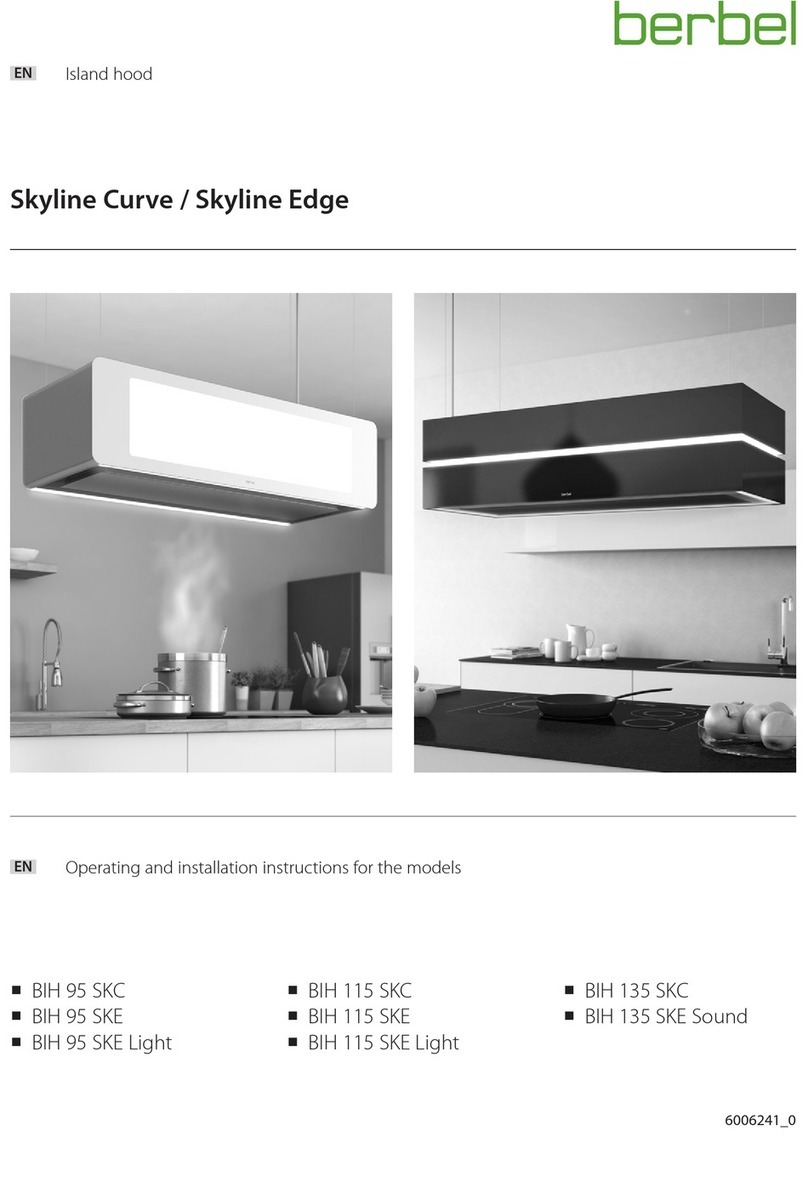 Berbel Skyline Curve Operating and installation instructions Berbel Skyline Curve Operating and installation instructions