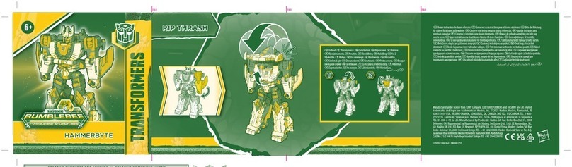 Hasbro Transformers Bumblebee Cyberverse Adventures Action Attackers Warrior Class Hammerbyte Action... User manual Hasbro Transformers Bumblebee Cyberverse Adventures Action Attackers Warrior Class Hammerbyte Action... User manual