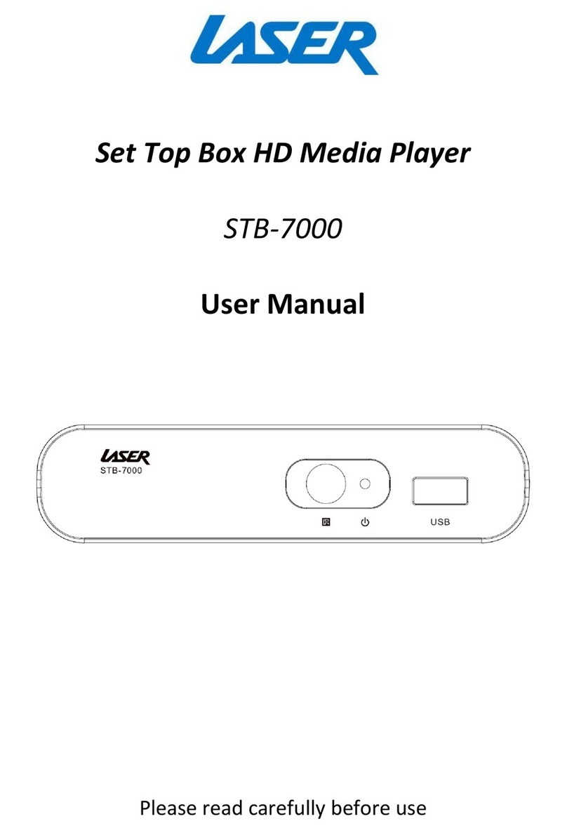 Laser STB-7000 User manual