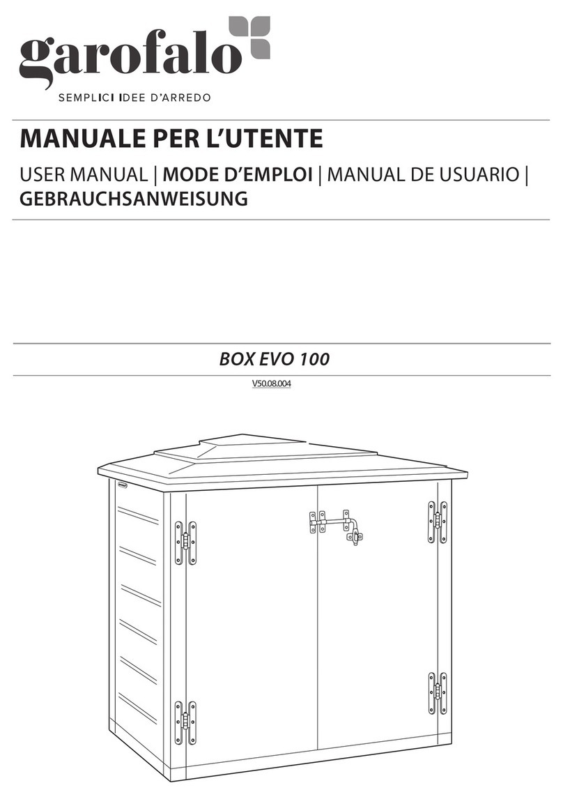 garofalo BOX EVO 100 user manual