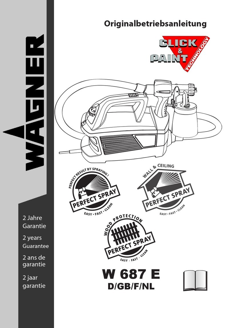 WAGNER CLICK&PAINT W 687 E operating instructions
