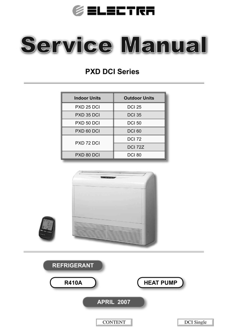 Electra PXD DCI Series Service manual
