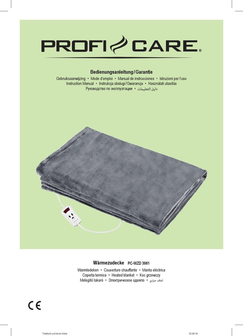 Profi Care PC-WZD 3061 instruction manual Profi Care PC-WZD 3061 instruction manual
