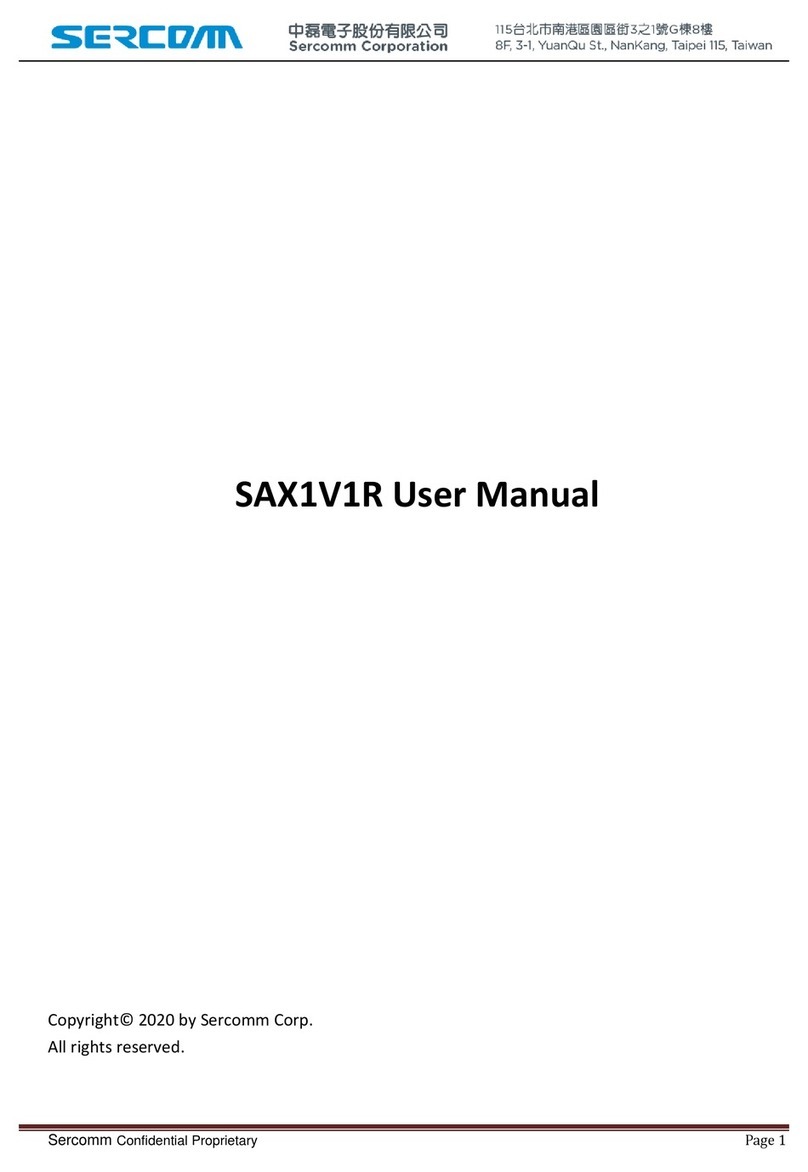 Sercomm SAX1V1R user manual
