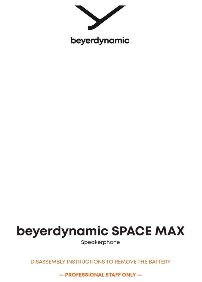 Beyerdynamic SPACE User manual