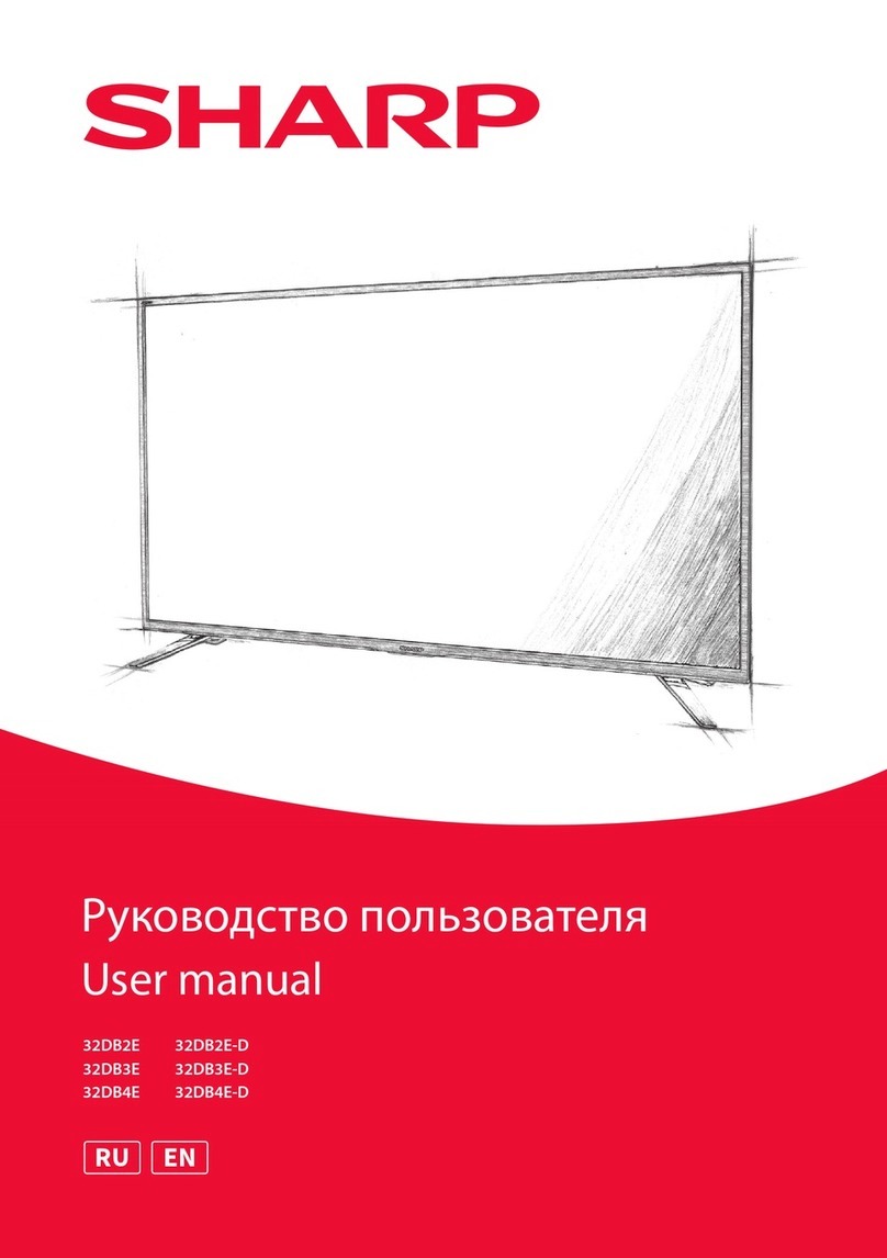 Sharp 32DB2E User manual