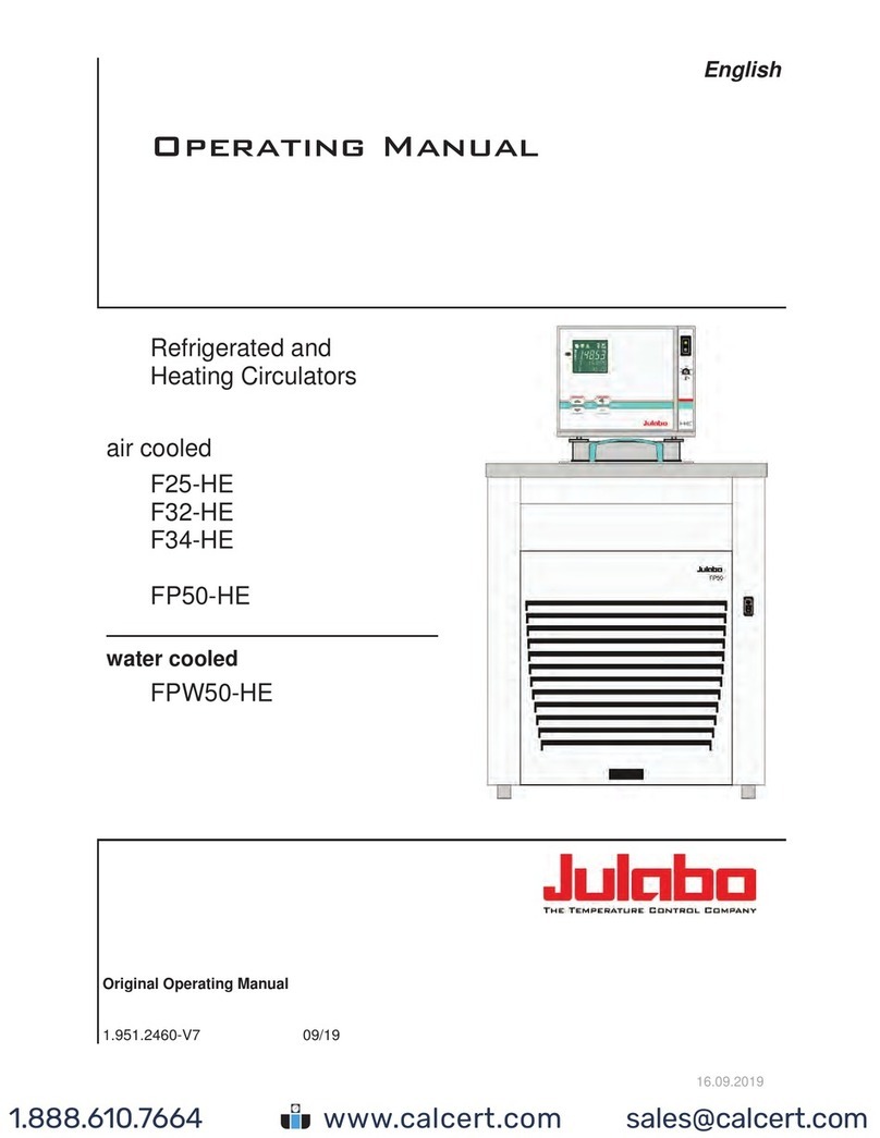 Julabo F32-HE User manual