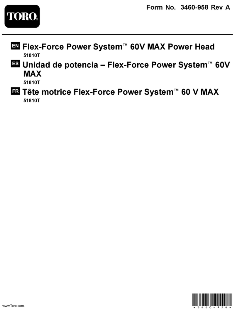 Toro Flex-Force Power System 51810T User manual