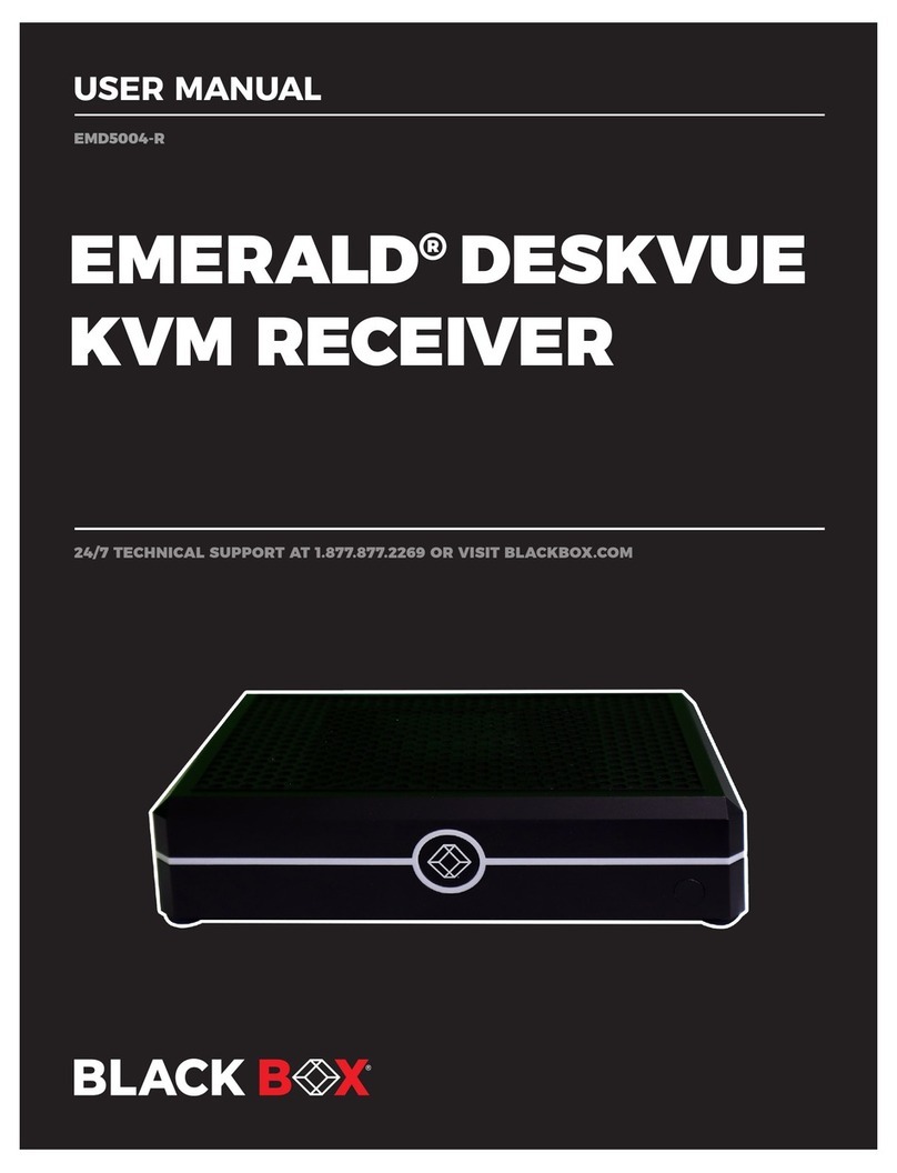 Black Box EMERALD EMD5004-R user manual