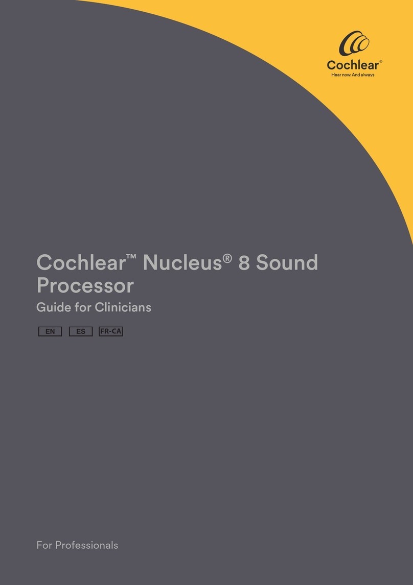 Cochlear Nucleus 8 User manual