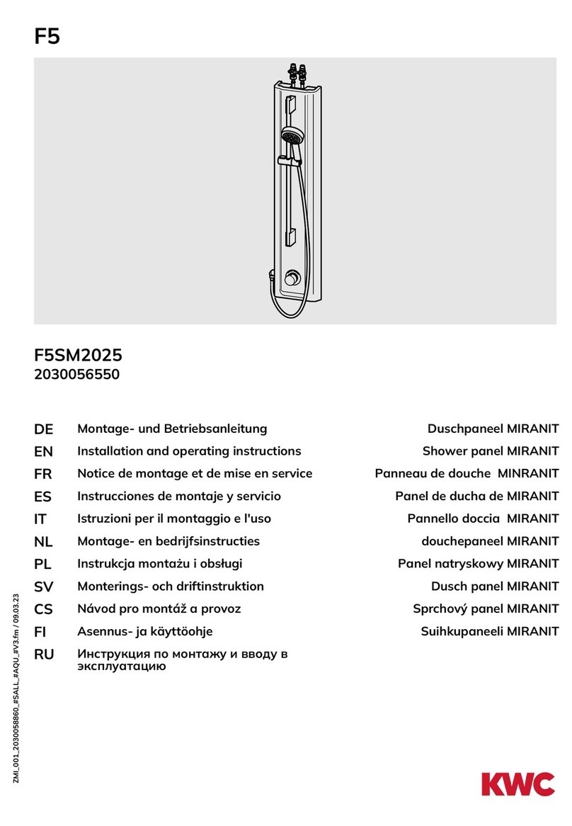 KWC F5SM2025 User manual KWC F5SM2025 User manual