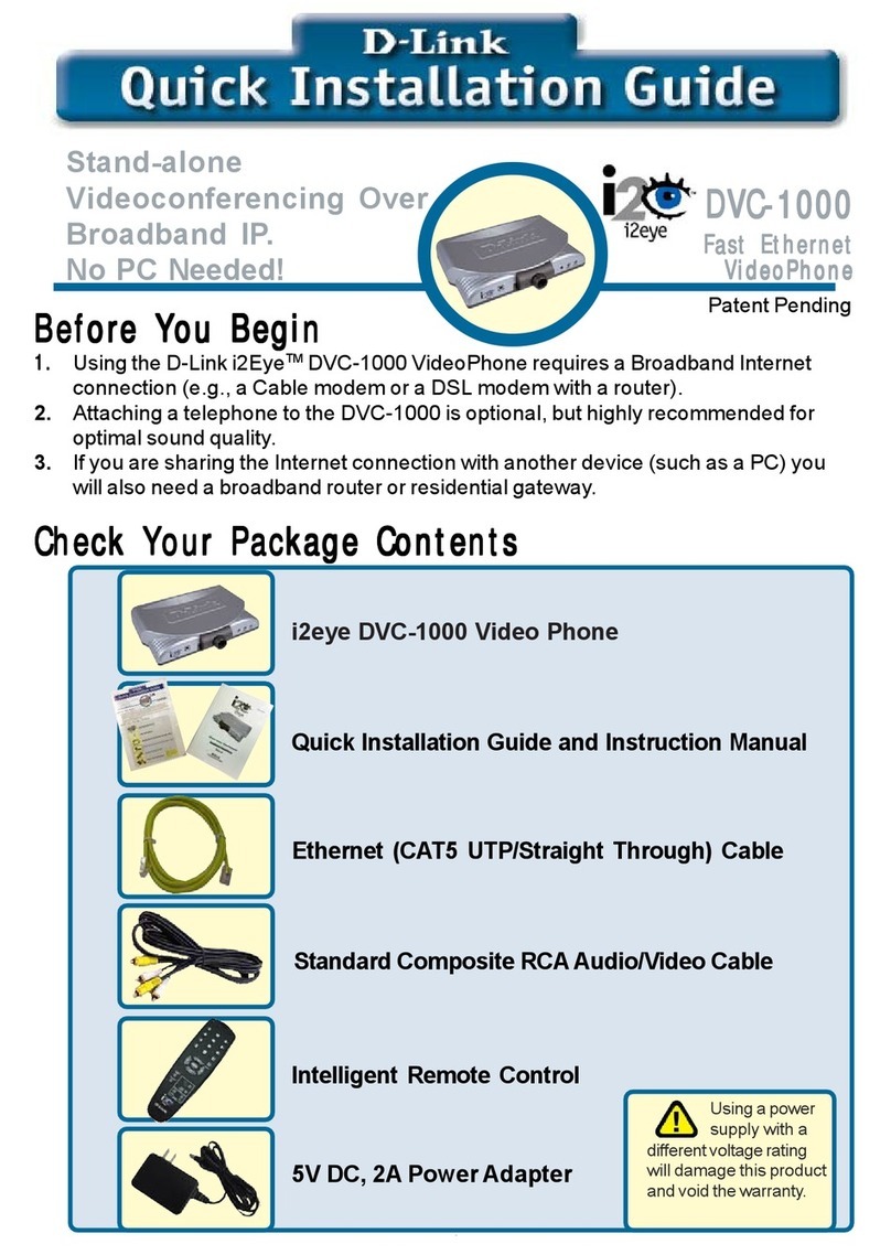 D-Link i2eye DVC-1000 User manual D-Link i2eye DVC-1000 User manual