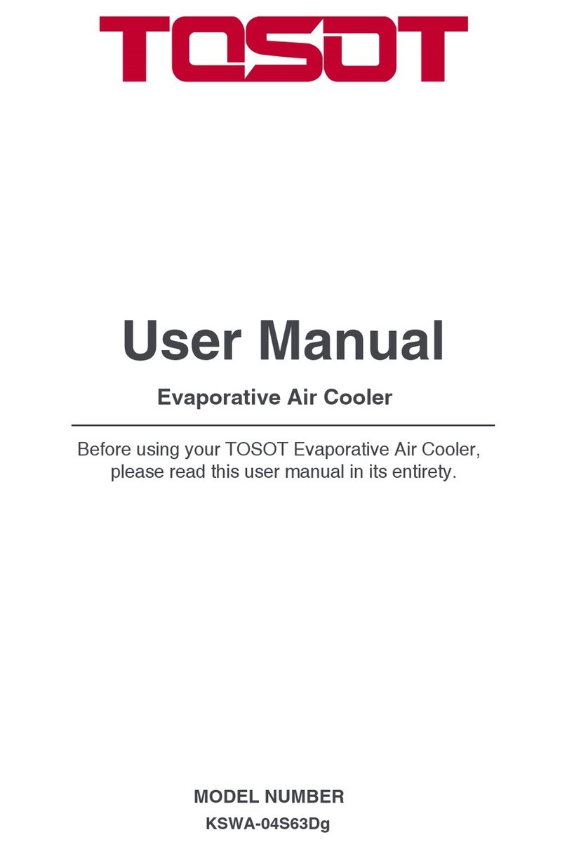 Tosot KSWA-04S63Dg User manual
