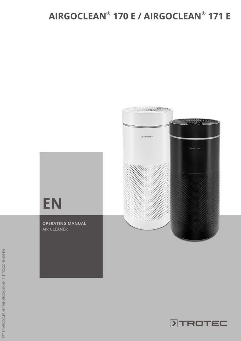 Trotec AIRGOCLEAN 171 E User manual