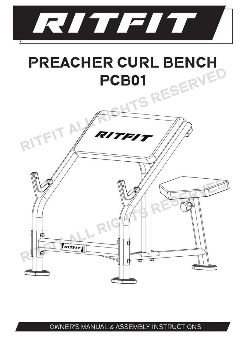RITFIT PCB01 Owner's manual & assembly instructions RITFIT PCB01 Owner's manual & assembly instructions
