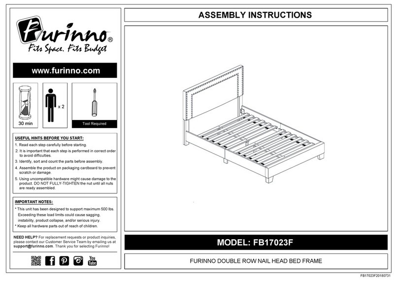 Furinno FB17023F Assembly instructions