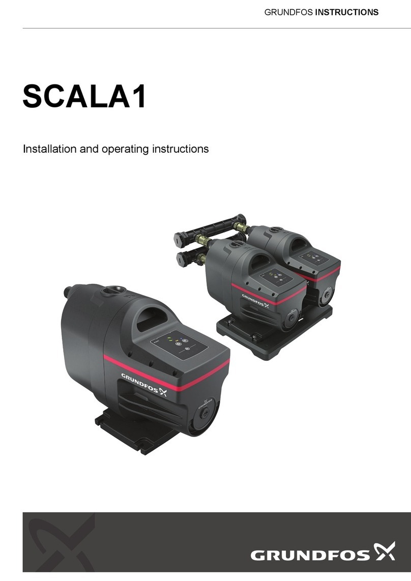 Grundfos SCALA1 User manual
