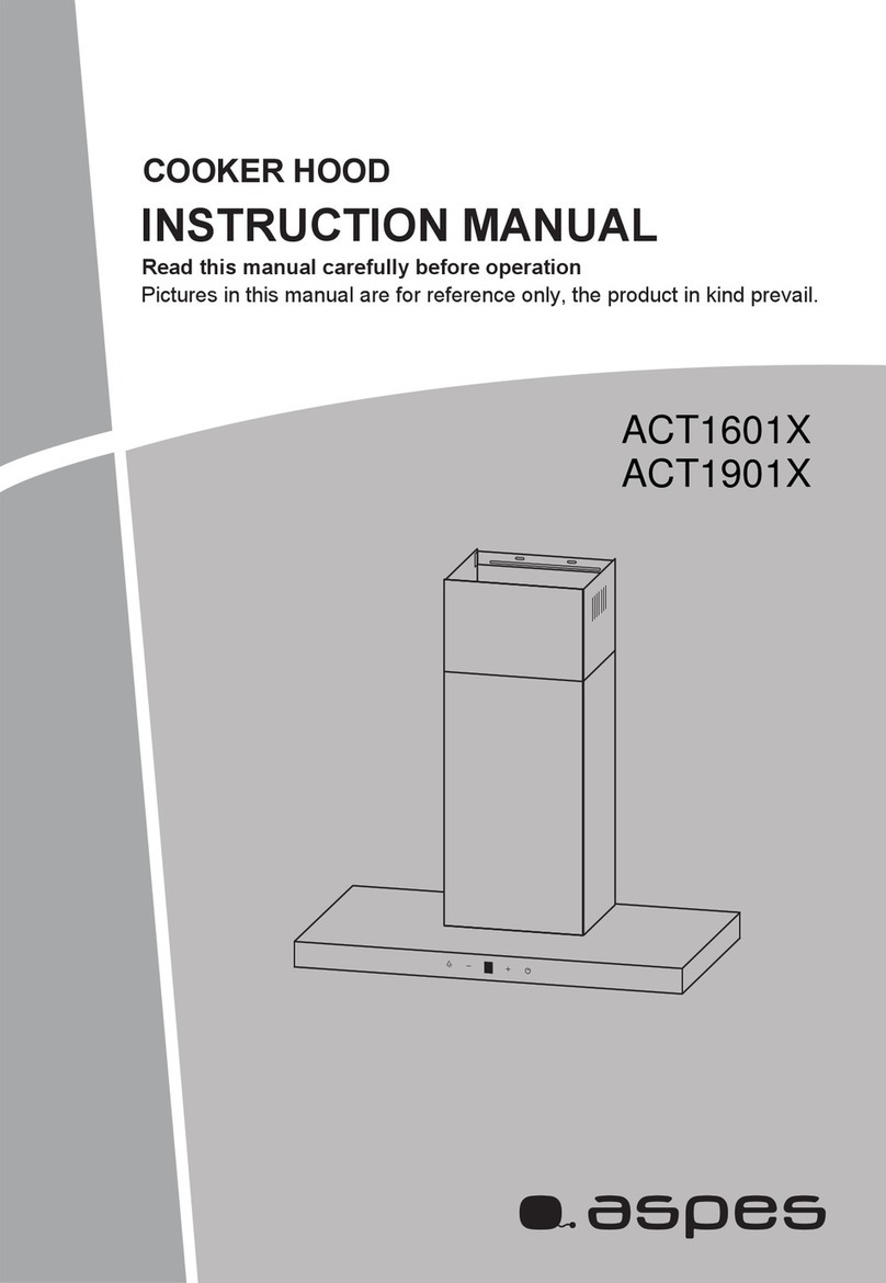 Aspes ACT1601X instruction manual