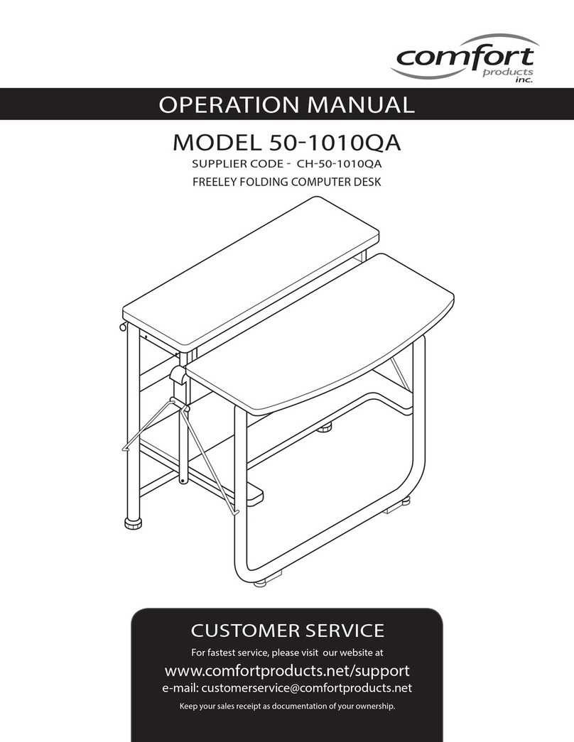 Comfort Products 50-1010QA Operation manual