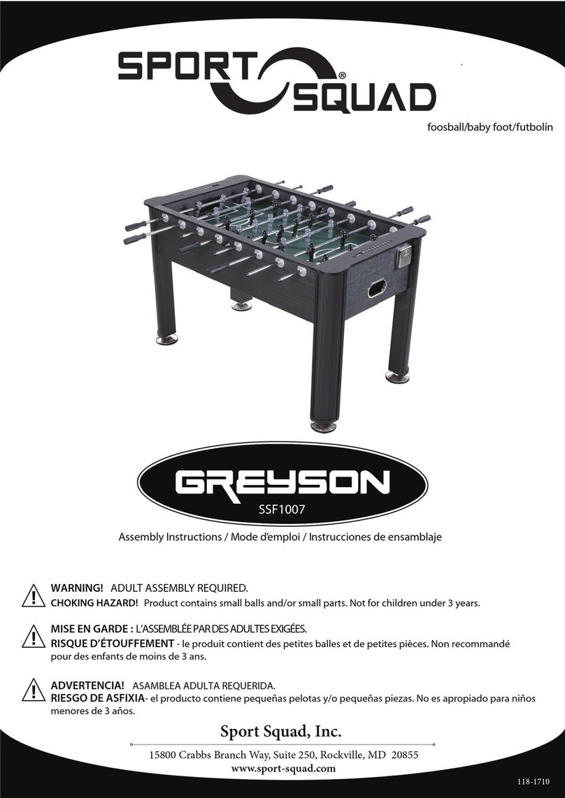 Sport Squad GREYSON Assembly instructions