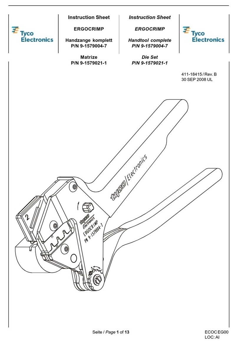Tyco Electronics 9-1579004-7 User manual