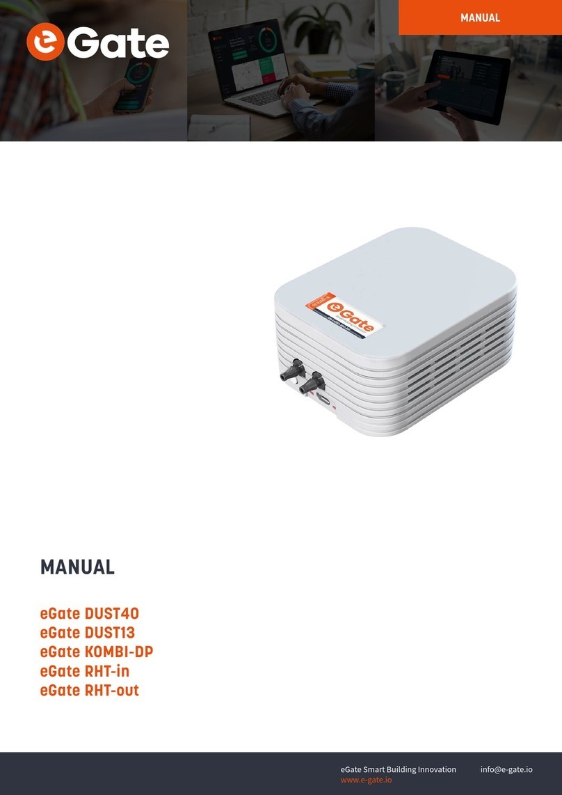 Gate eGate DUST40 manual Gate eGate DUST40 manual