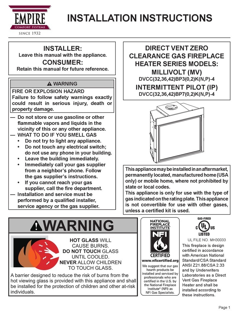 Empire DVCC BP3 Series User manual