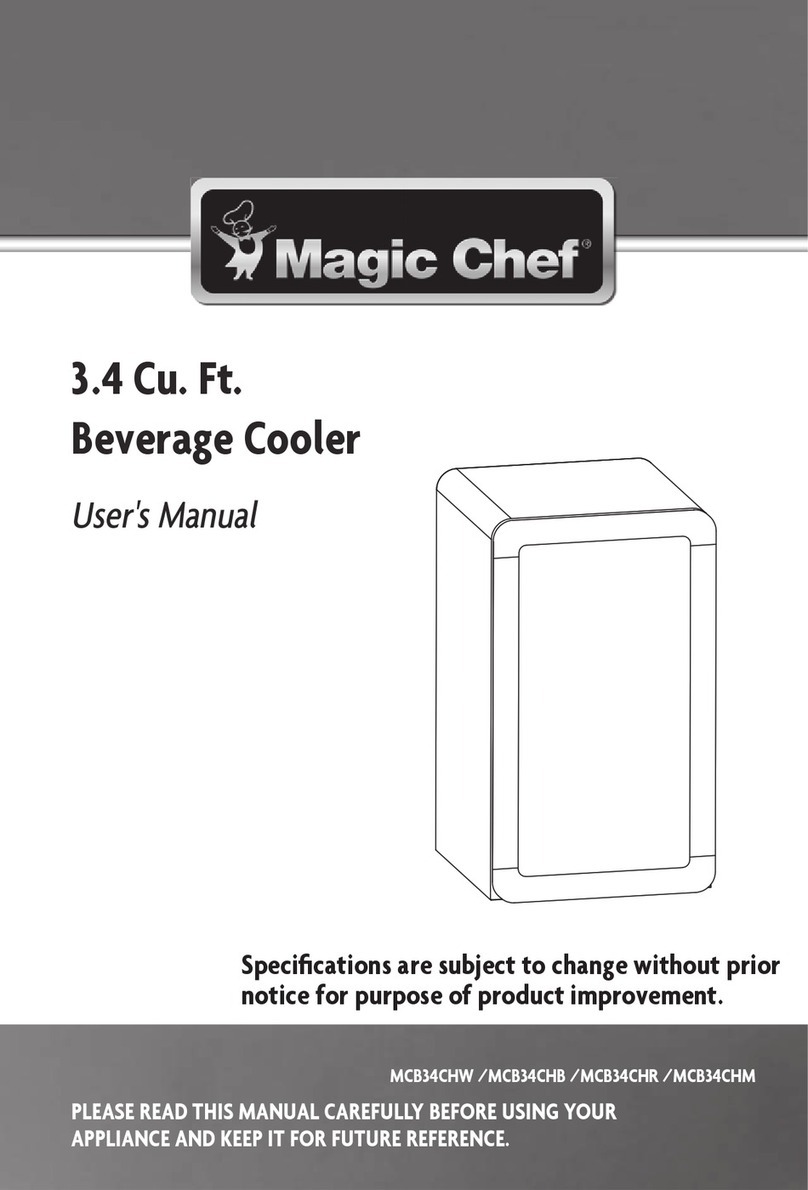 Magic Chef MCB34CHW user manual
