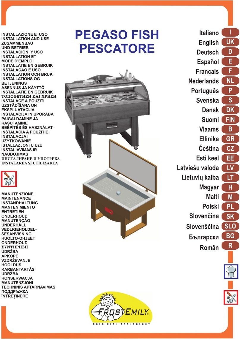 FrostEmily PEGASO FISH Installation and use manual FrostEmily PEGASO FISH Installation and use manual