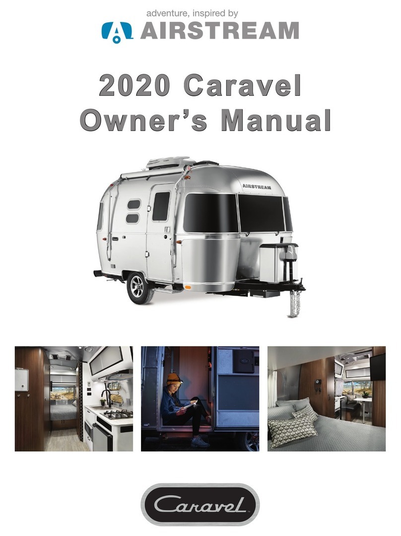 Airstream Caravel 2020 owner's manual