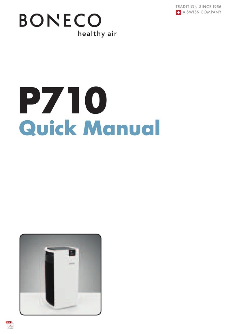 Boneco P710 Installation guide Boneco P710 Installation guide