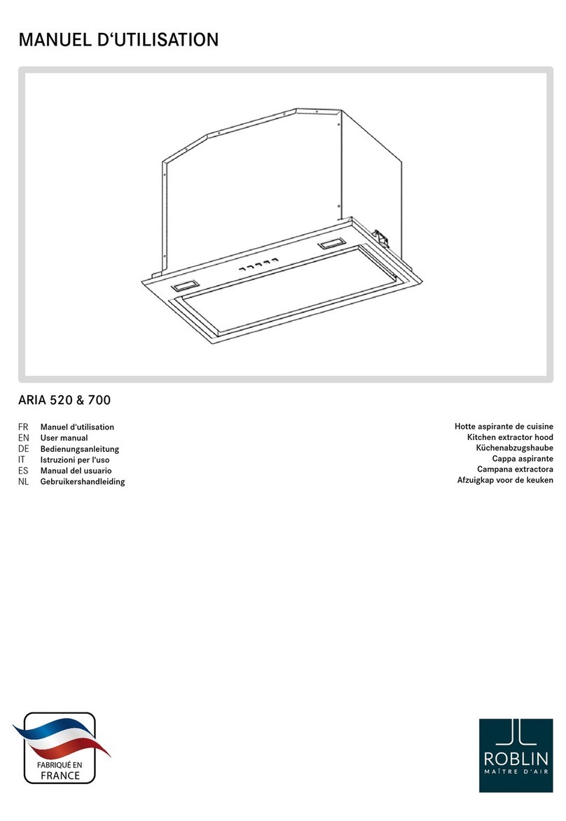 ROBLIN ARIA 700 User manual