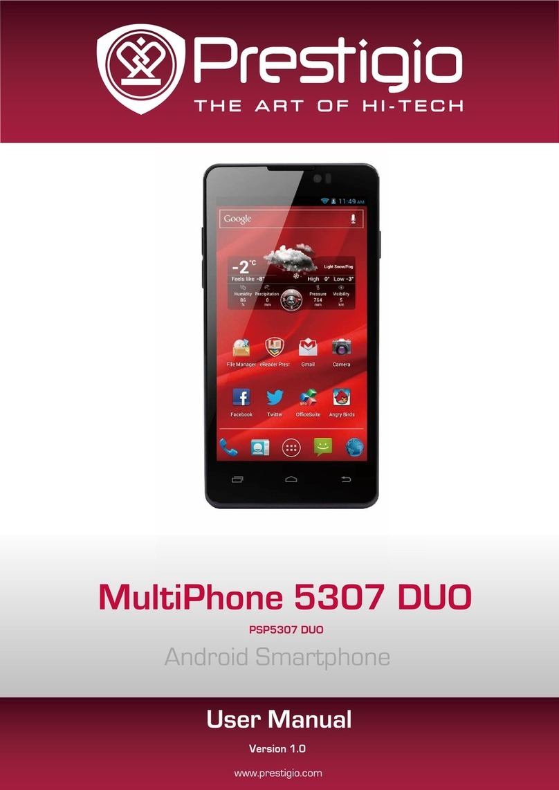 Prestigio MultiPhone 5307 DUO User manual
