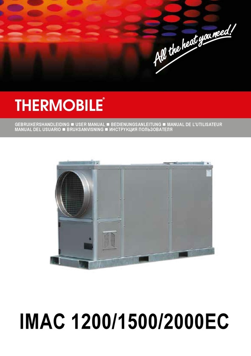 THERMOBILE IMAC 1200EC user manual
