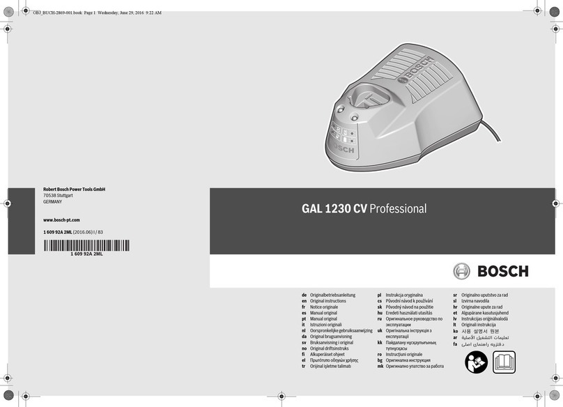 Bosch GAL 1230 CV Professional User manual