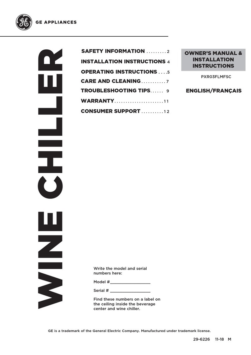 GE PXR03FLMFSC User manual