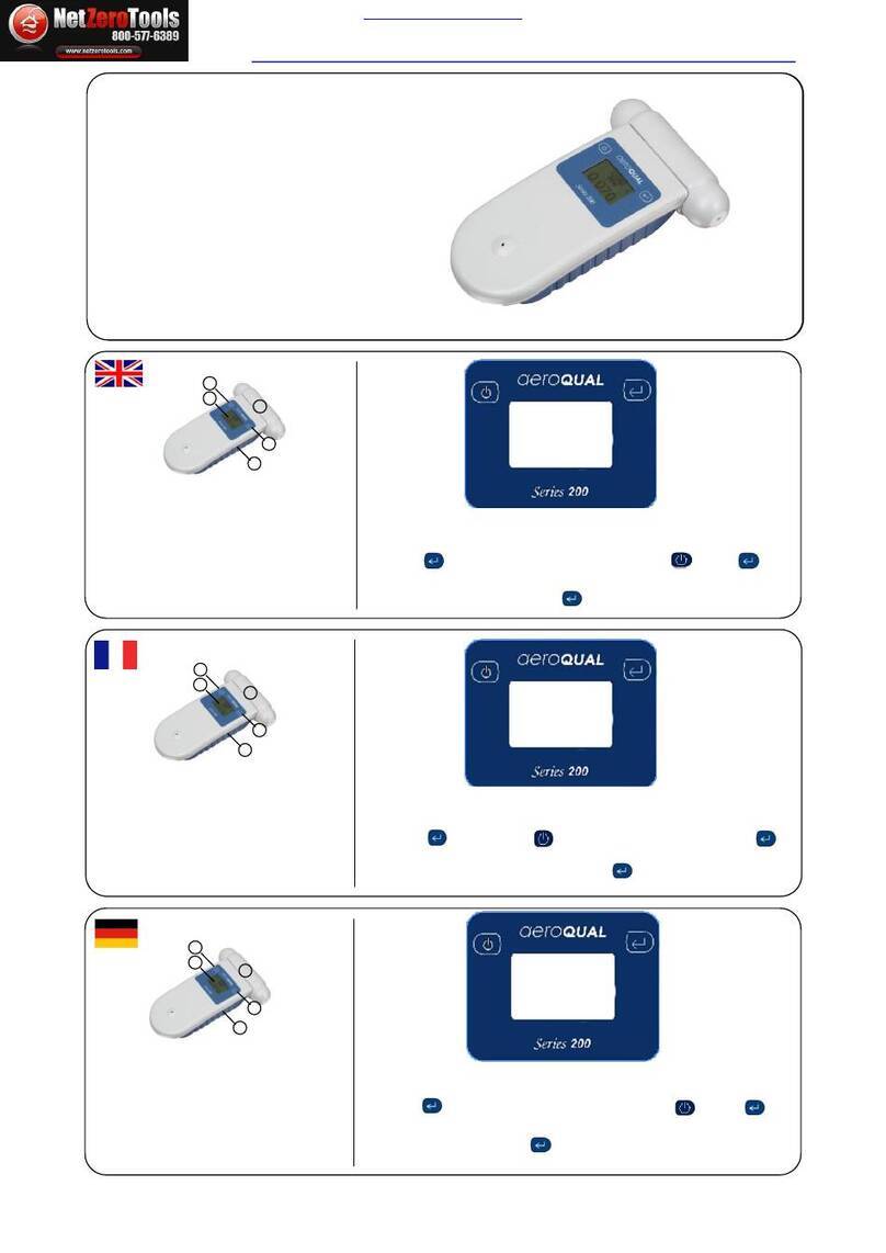 Kanomax S200 Series User manual