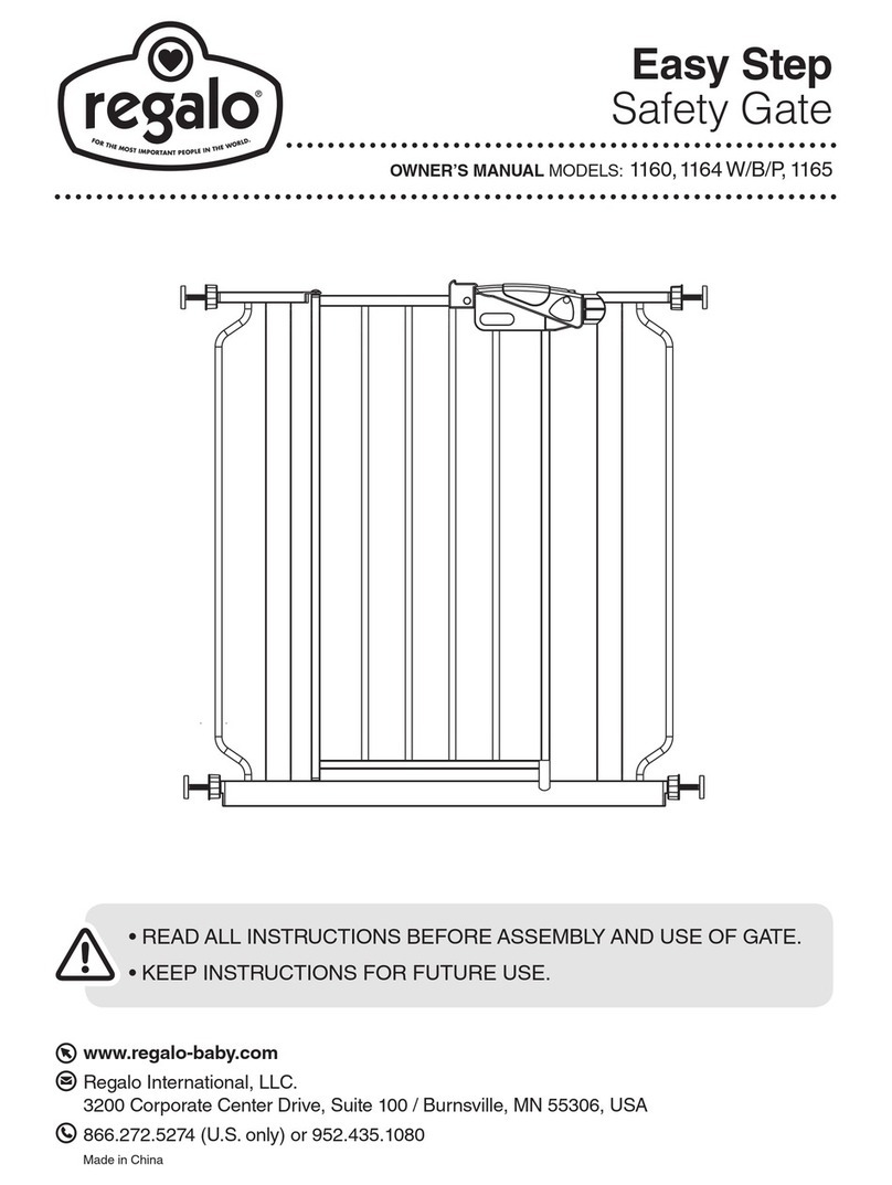 Regalo 1164 W owner's manual