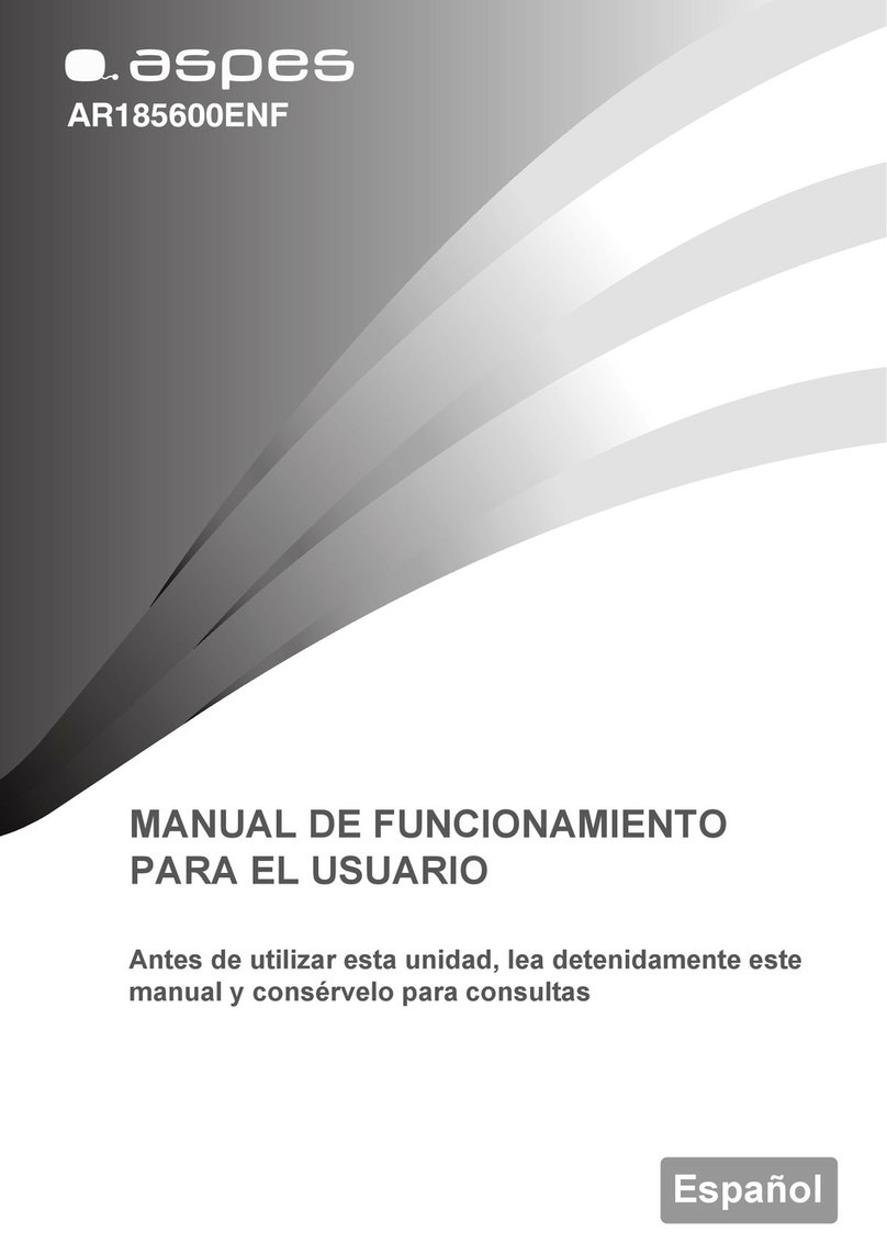 Aspes AR185600ENF User manual