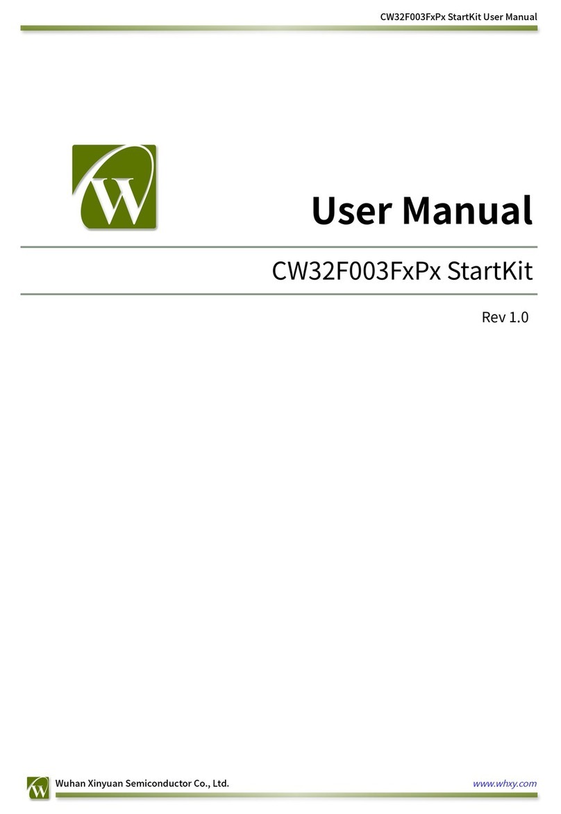 Wuhan Guide CW32F003FxPx StartKit User manual