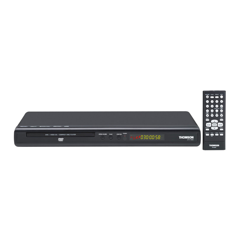 THOMSON DTH160E User manual