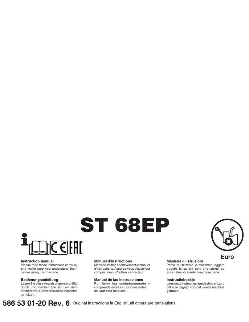 McCulloch ST 68EP User manual