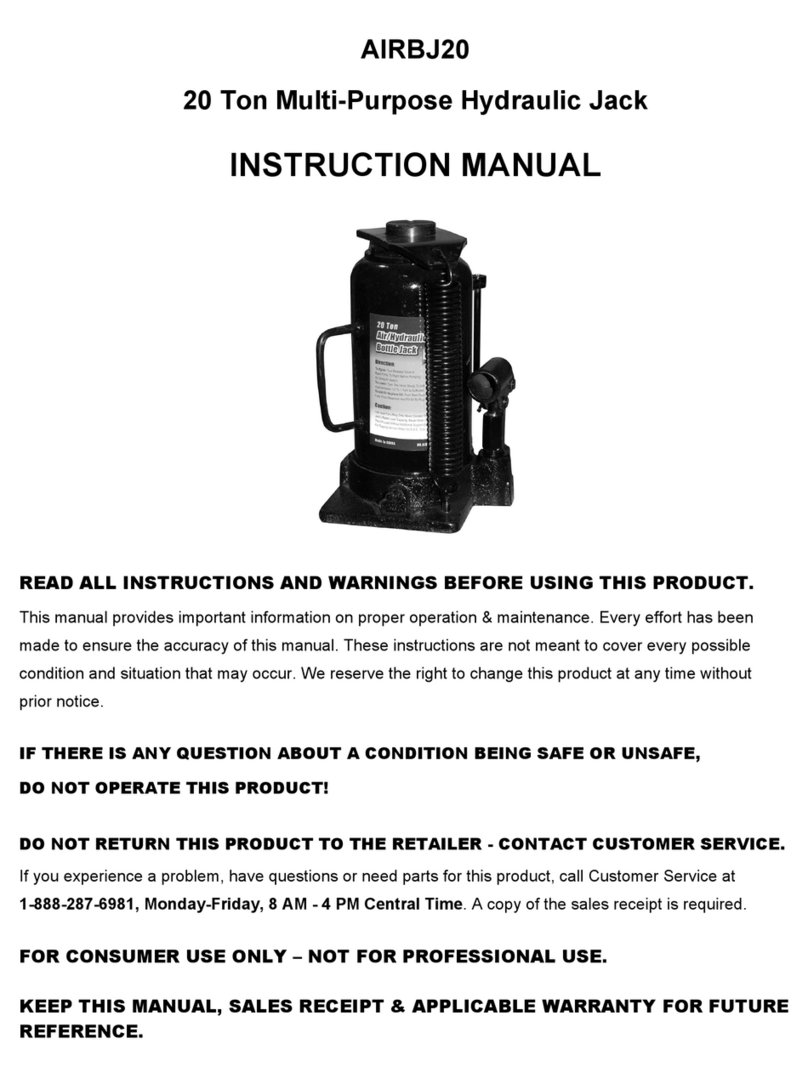 Tractor Supply AIRBJ20 instruction manual