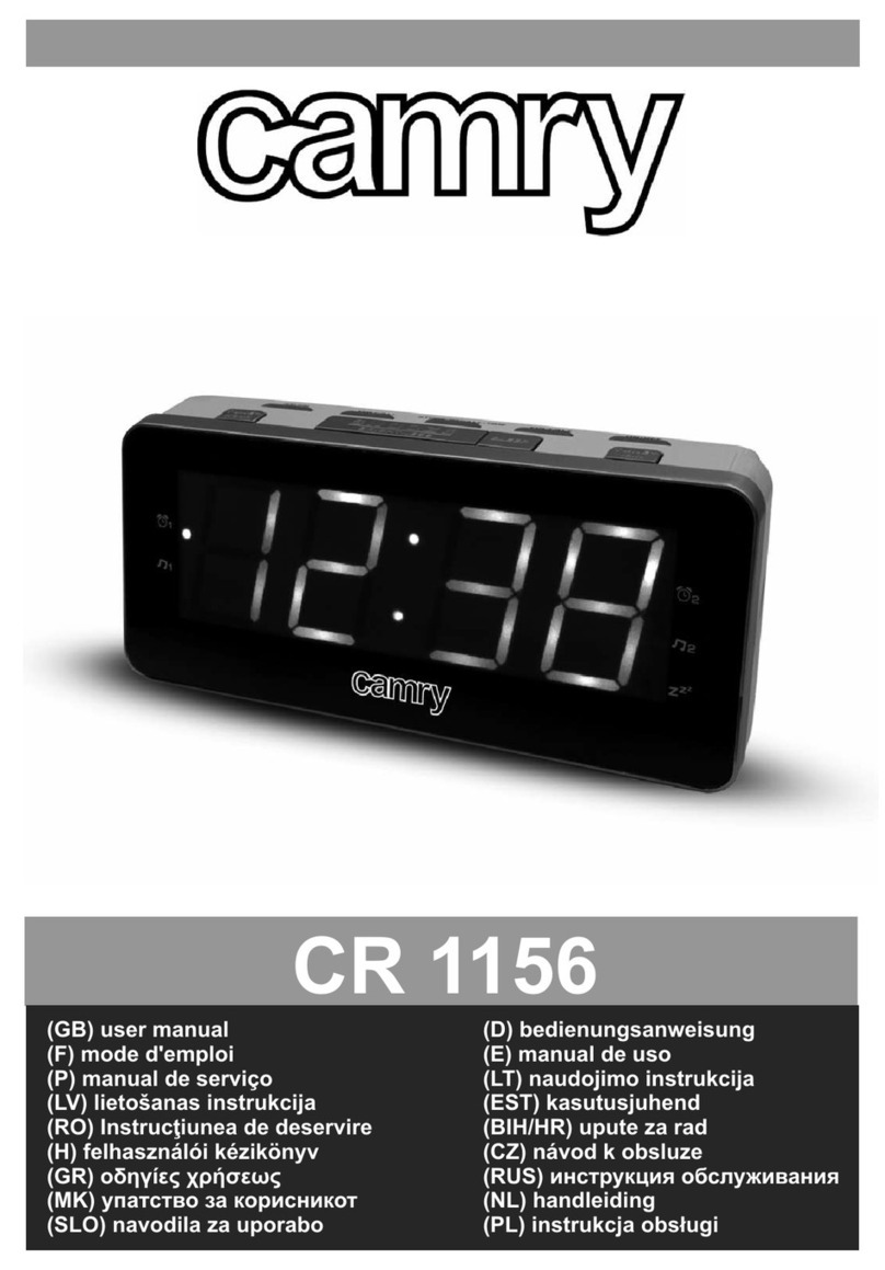 camry CR 1156 user manual