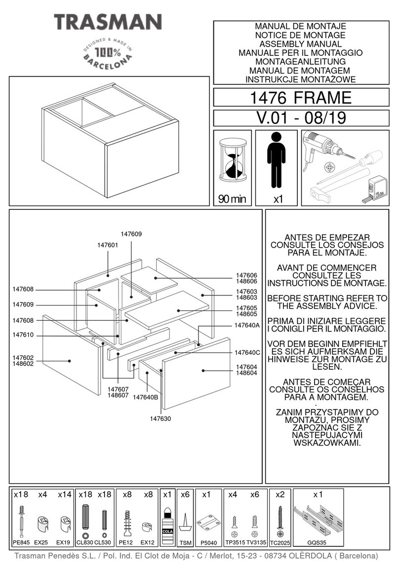 Trasman 1476 FRAME User manual