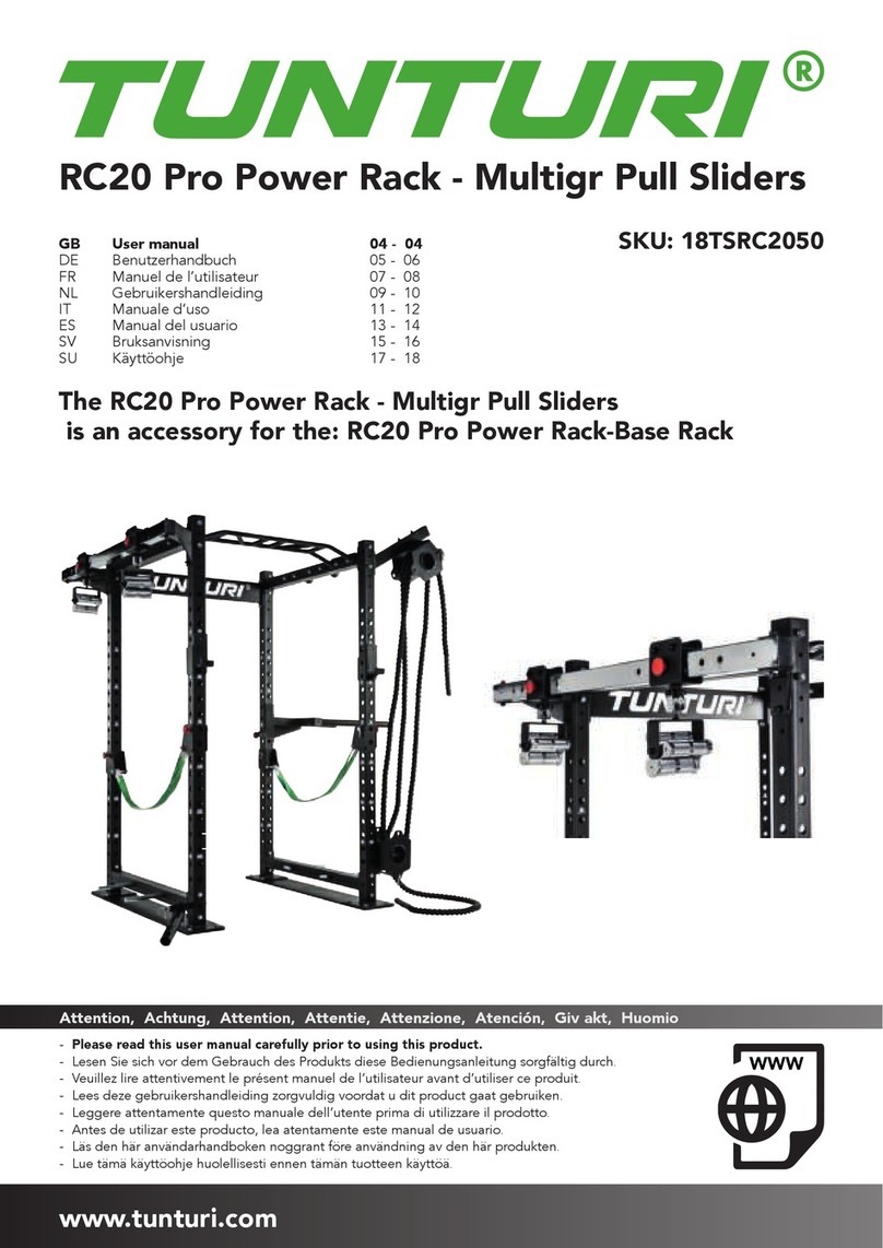 Tunturi 18TSRC2050 User manual Tunturi 18TSRC2050 User manual