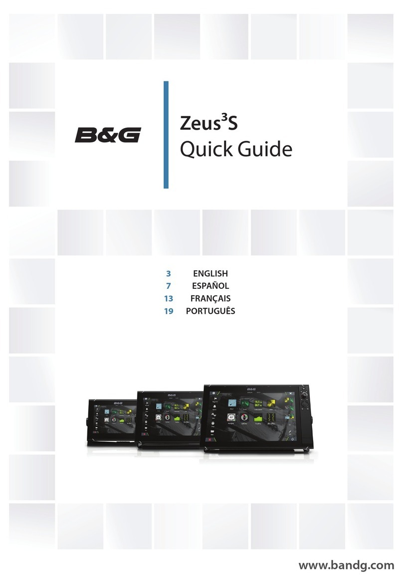 B&G Zeus3S User manual