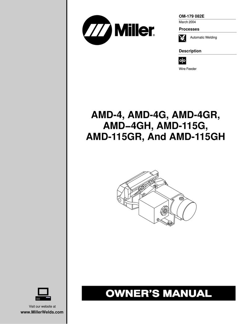 Miller AMD-4G owner's manual