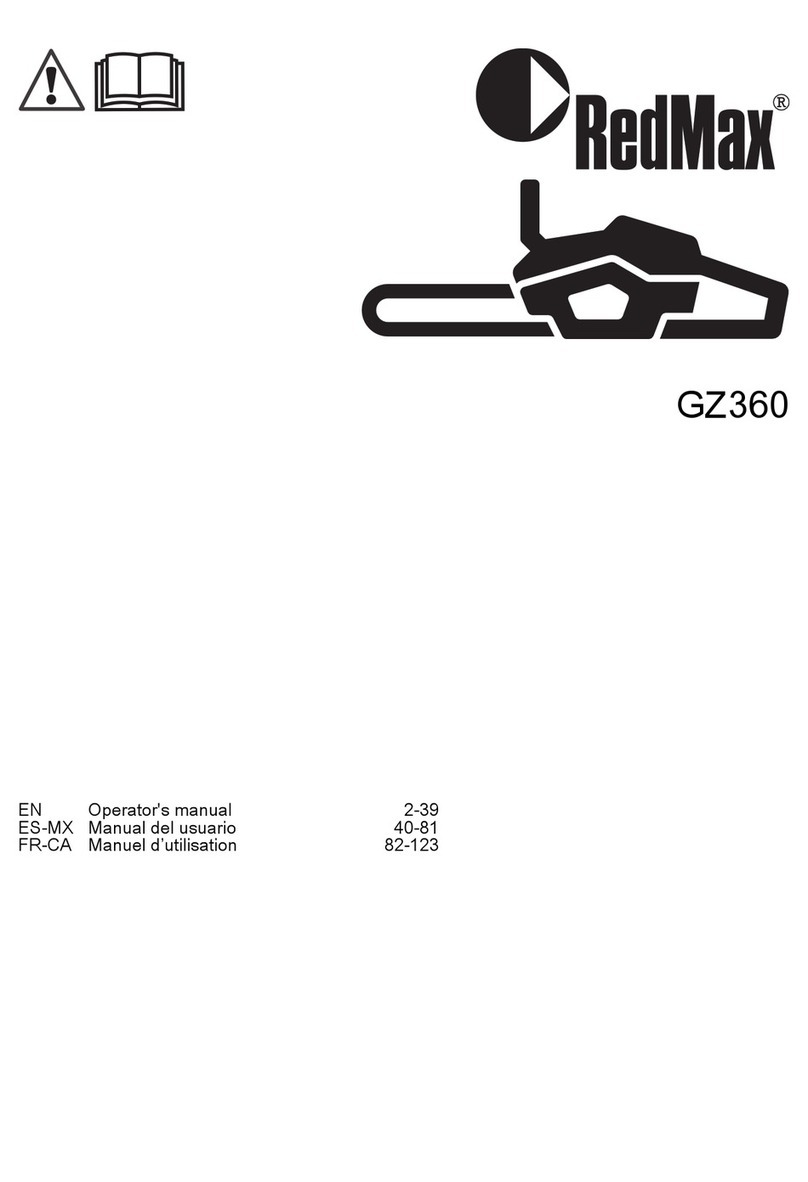 RedMax GZ360 User manual
