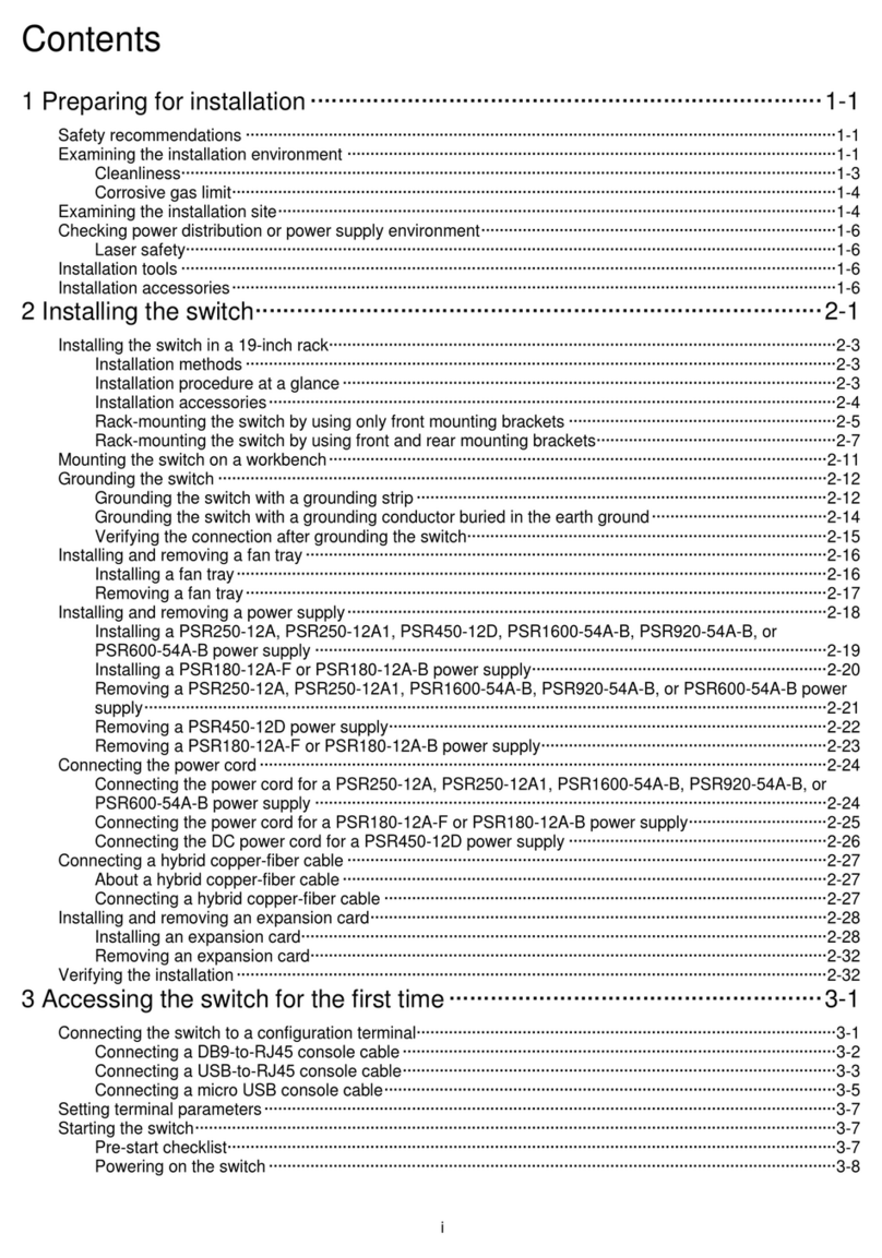 H3C PSR600-54A-B installation guide